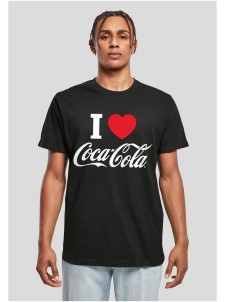 T-shirt MC894 Coca Cola I Love Coke Black