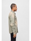 Koszula Jeansowa BD4018 Hardee Denim Olive Grey