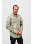 Koszula Jeansowa BD4018 Hardee Denim Olive Grey