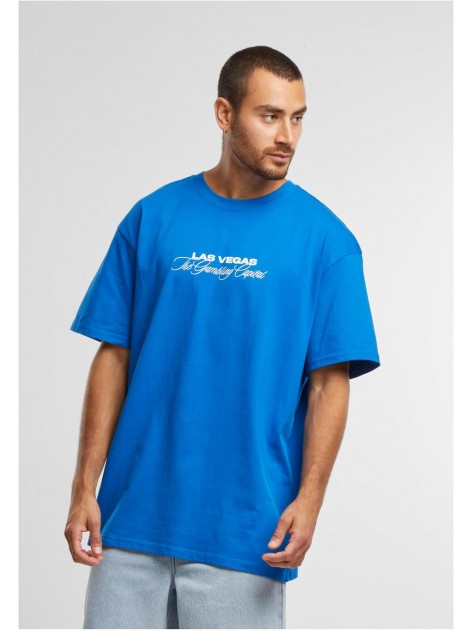 T-shirt MT3461 Gambling Capital Oversize Cobalt Blue