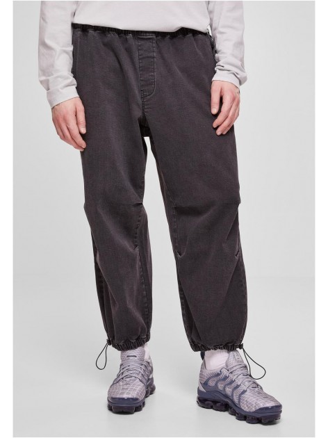Spodnie Joggery TB6354 Parachute Realblack Washed
