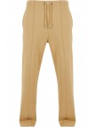 Spodnie Dresowe TB7317 Fluffy Pintuck Trackpants Unionbeige