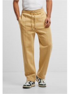Spodnie Dresowe TB7317 Fluffy Pintuck Trackpants Unionbeige