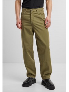Spodnie TB7256 90es Pants With Dividing Seams Olive