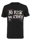 T-shirt MT1566 No Risk No Story Black