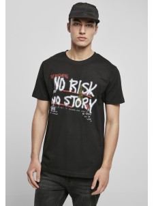 T-shirt MT1566 No Risk No Story Black