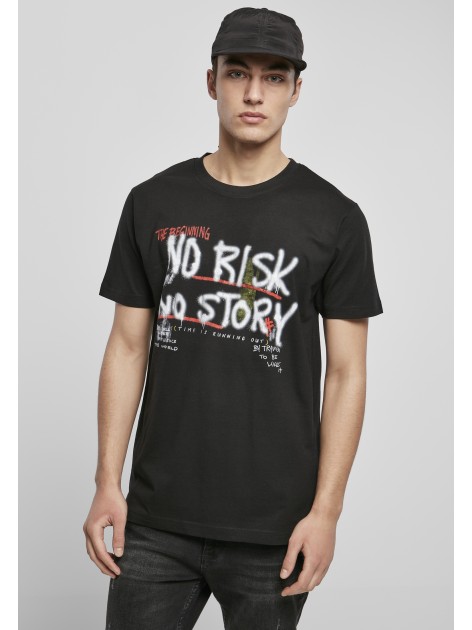 T-shirt MT1566 No Risk No Story Black