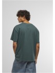T-shirt Reach High Fear None Oversize Bottlegreen