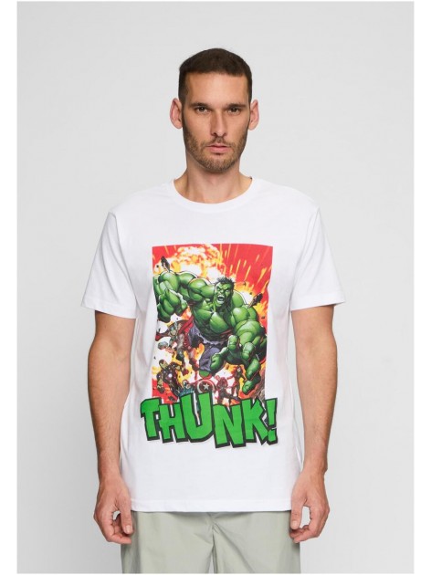 T-shirt Avengers Explosion White