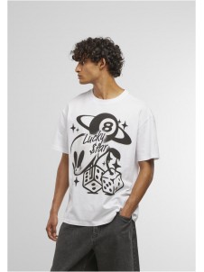 T-shirt Planet Alien Oversize White