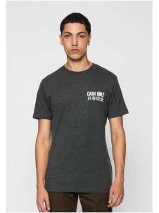 T-shirt Cash Only Charcoal