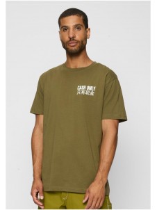 T-shirt Cash Only Olive