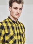 Checked Flanell TB 297 Black/Yellow