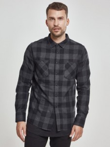 Checked Flanell TB297 Black/Charcoal