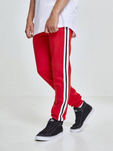 TB 2393 3-Tone Side Stripe Red